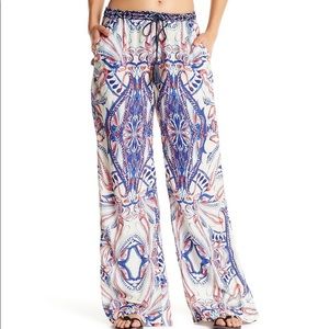 Boston Proper Gypsy 05 Printed Palazzo Pant